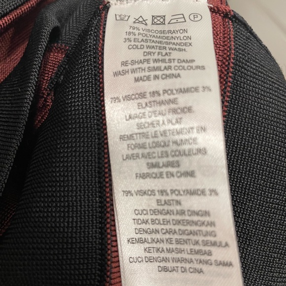 French Connection bandage dress. Size 4 - Picture 6 of 6